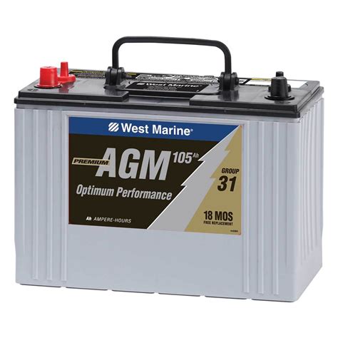 Capacity 20HR (AH), 90. . Group 31 agm battery